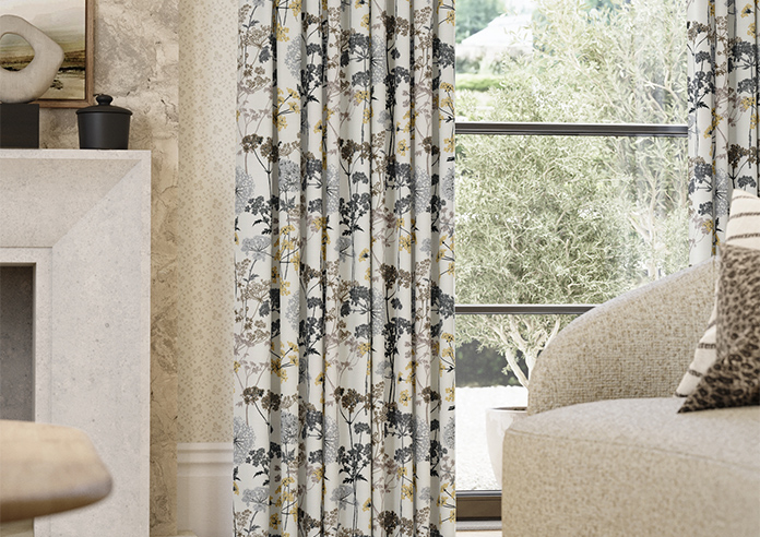 Hedgerow, Charcoal - Made to Measure Curtains - Image 5